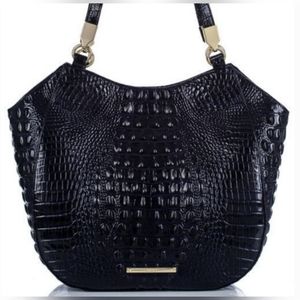 Brahmin Marianna Leather Tote Hobo Bag